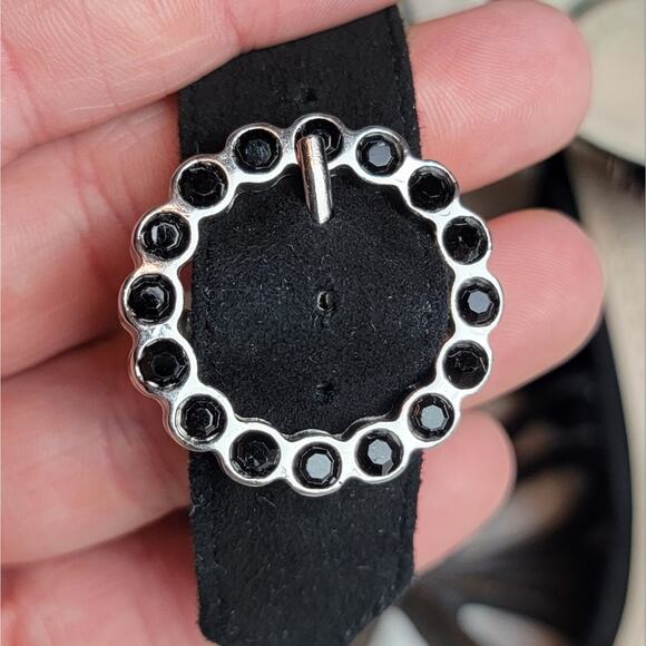 NIB Maje Faria Pumps in Black Suede, Sz 37 / US 6-6.5 - Picture 3 of 13